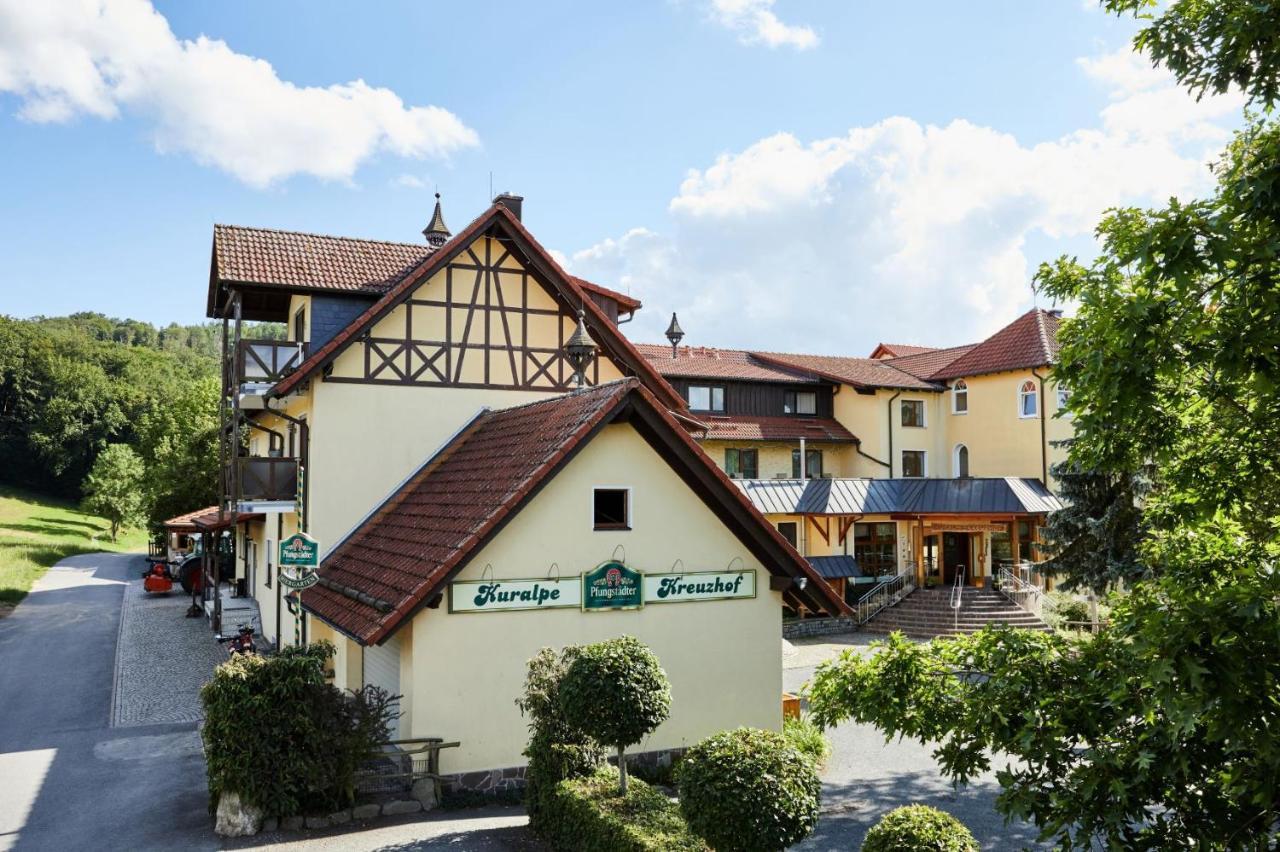 Landhotel Kuralpe Kreuzhof Lautertal  ภายนอก รูปภาพ